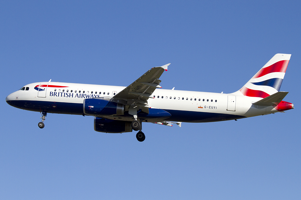 British Airways, G-EUYI, Airbus, A320-232, 19.09.2010, BCN, Barcelona, Spain 


