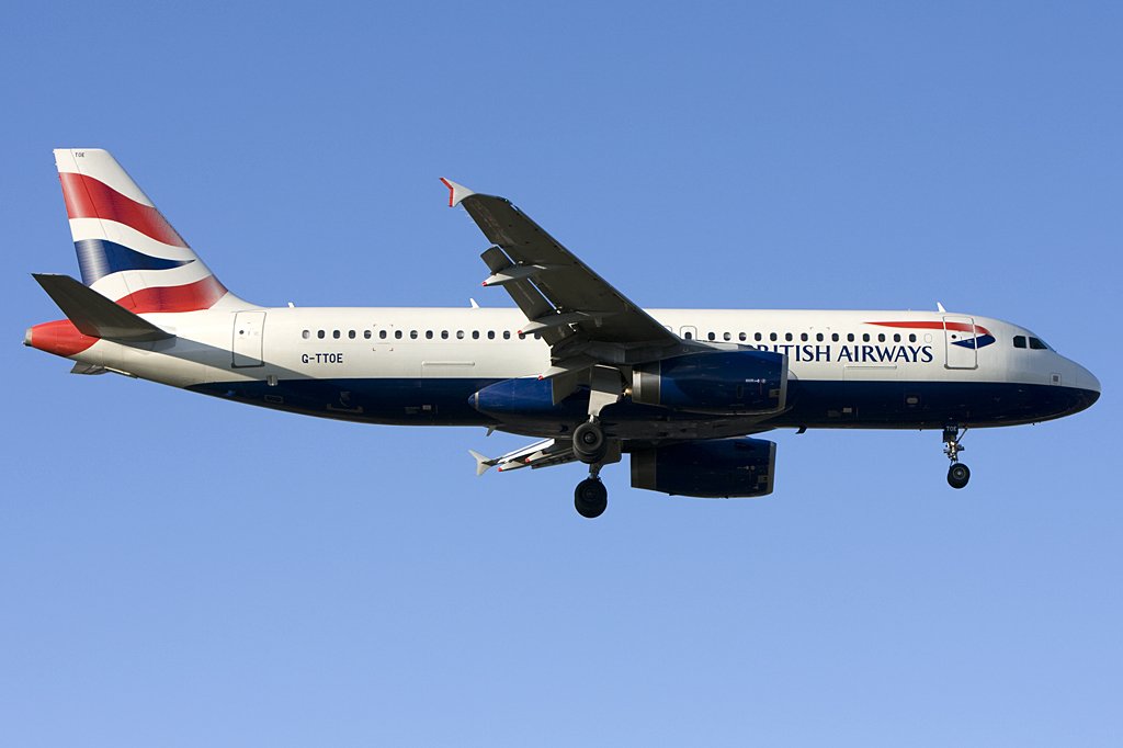 British Airways, G-TTOE, Airbus, A320-232, 02.01.2010, GVA, Geneve, Switzerland


