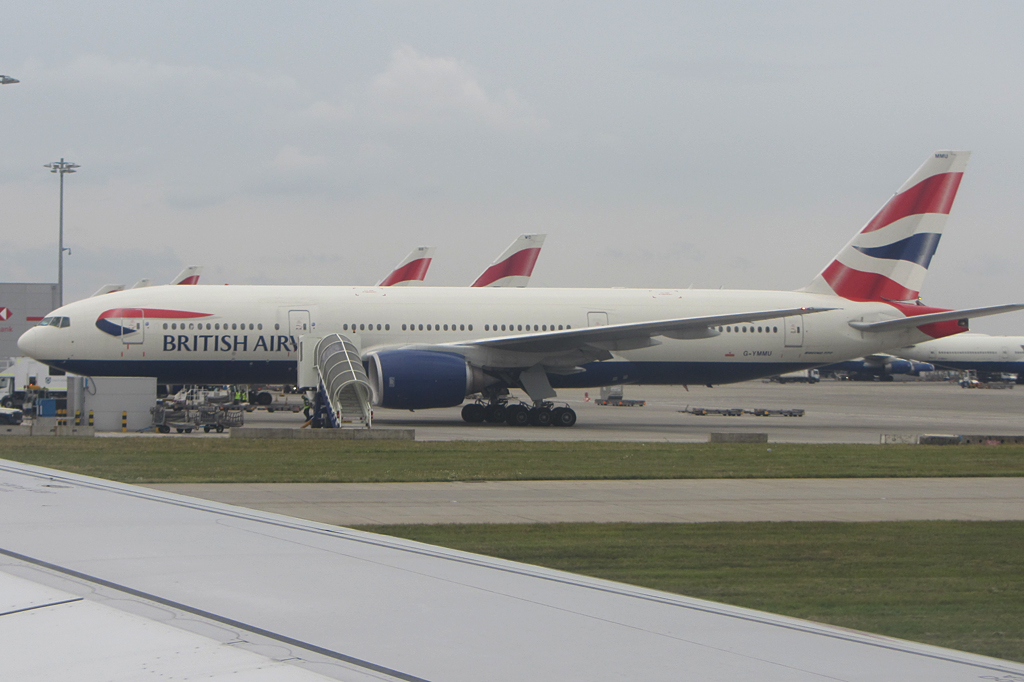 British Airways, G-YMMU, Boeing, B777-236ER, 20.08.2011, LHR, London-Heathrow, Great Britain



