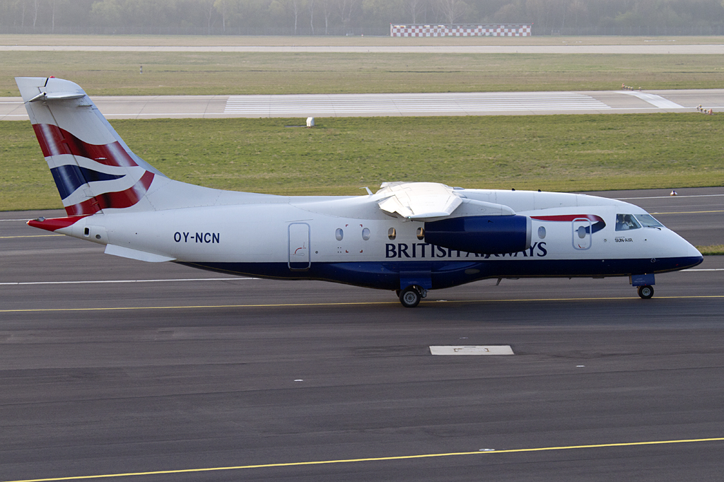 British Airways - Sun Air of Scandinavia, OY-NCN, Dornier, Do-328 Jet, 29.03.2011, DUS, Dsseldorf, Germany 



