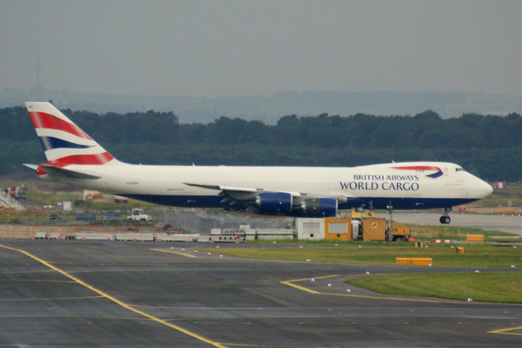 British Airways World Cargo (Global Supply Systems, G-GSSD, Boeing, 747-8 F/UF, 01.07.2012, FRA-EDDF, Frankfurt, Germany