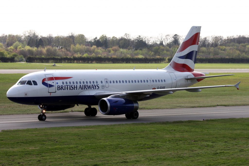 British Airways,G-EUOE,(c/n1574),Airbus A319-131,02.05.2013,HAM-EDDH,Hamburg,Germany