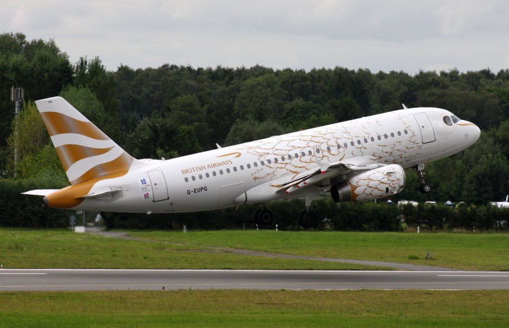 British Airways,G-EUPG,(c/n1222),Airbus A319-131,01.09.2012,HAM-EDDH,Hamburg,Germany(Bemalung:London 2012 Olympic)