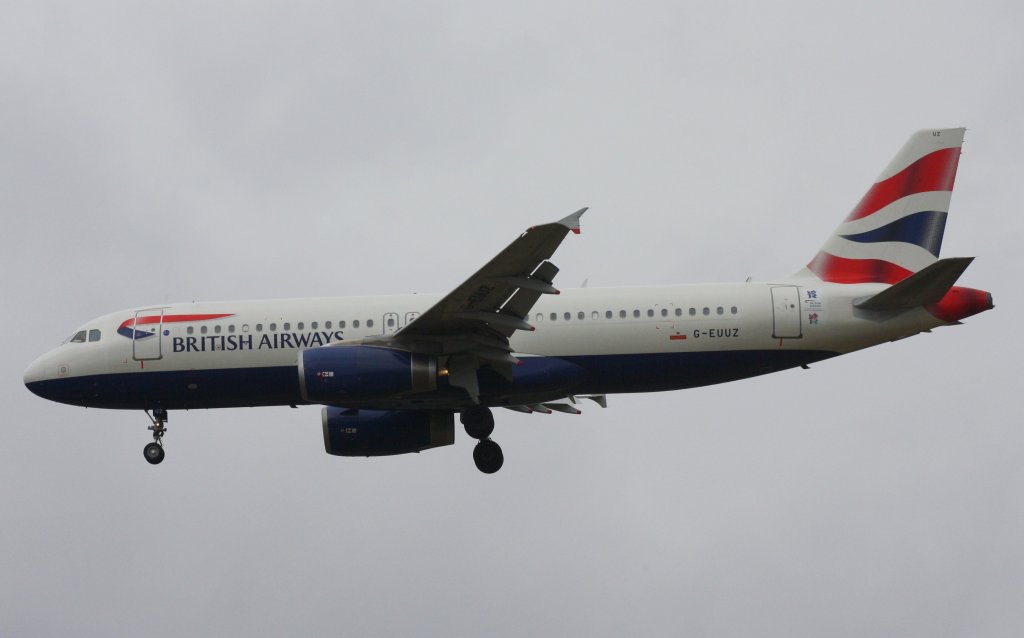 British Airways,G-EUUZ,(c/n 3649),Airbus A320-232,24.02.2012,HAM-EDDH,Hamburg,Germany