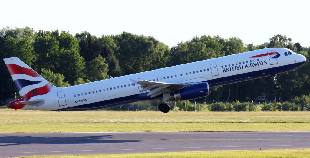 British Airways,G-EUXE,Airbus A321-231,01.06.2011,HAM-EDDH,Hamburg,Germany