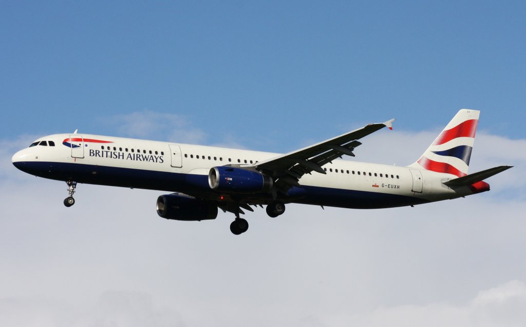 British Airways,G-EUXH,(c/n2363),Airbus A321-231,07.10.2012,HAM-EDDH,Hamburg,Germany
