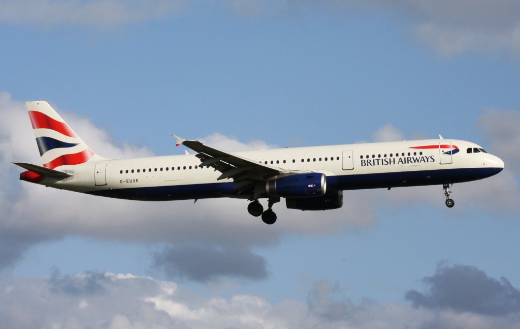British Airways,G-EUXK,(c/n3235),Airbus A321-231,16.05.2012,HAM-EDDH,Hamburg,Germany