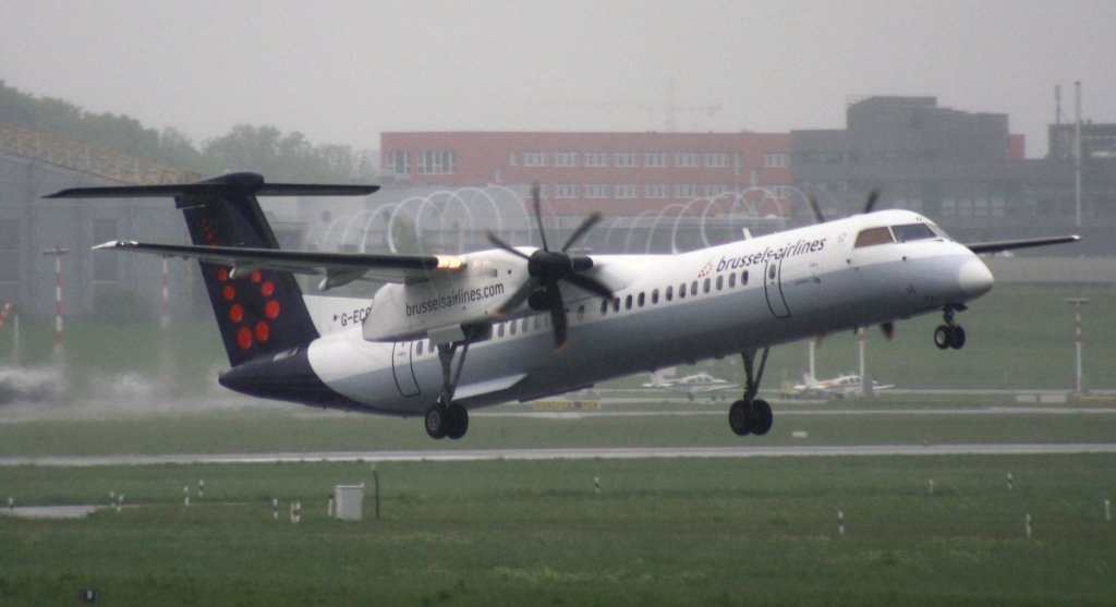 Brussels Airlines,G-ECOH,(c/n4221),De Havilland Canada DHC-8-402Q Dash8,26.05.2013,HAM-EDDH,Hamburg,Germany