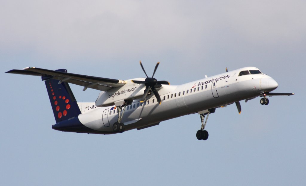 Brussels Airlines,G-JECY,(c/n4157),De Havilland Canada DHC-8-402Q Dash8,12.04.2013,HAM-EDDH,Hamburg,Germany