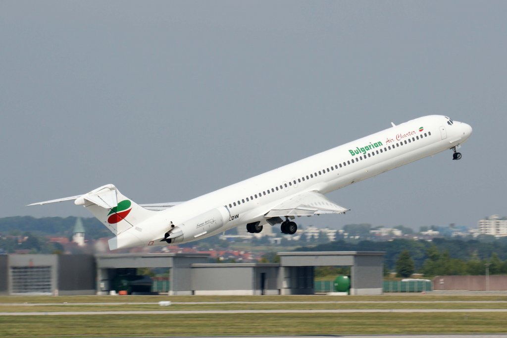 Bulgarian Air Charter, LZ-LDW, McDonnell Douglas, MD-82, 05.09.2012, STR-EDDS, Stuttgart, Germany