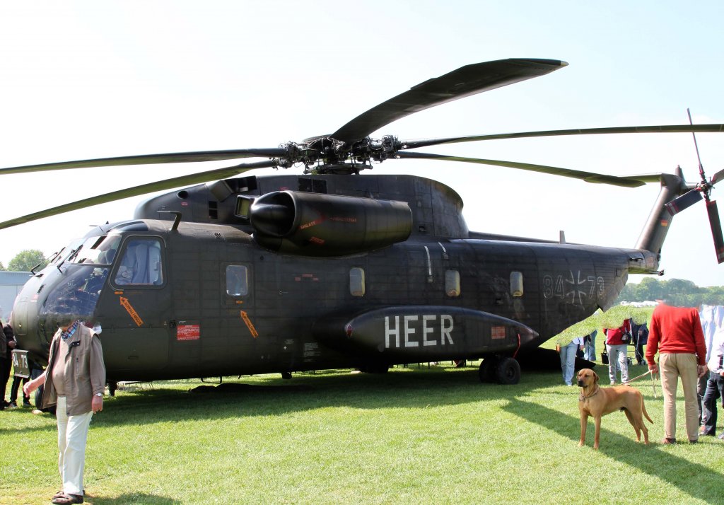 Bundeswehr (Heer), 84+73, Sikorsky, CH-53 G, 19.05.2013, EDLG, Goch (Asperden), Germany