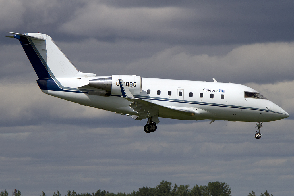 Canada - Government of Quebec, C-GQBQ, Bombardier, CL-600-2B16 Challenger 601, 06.09.2011, YUL, Montreal, Canada 





