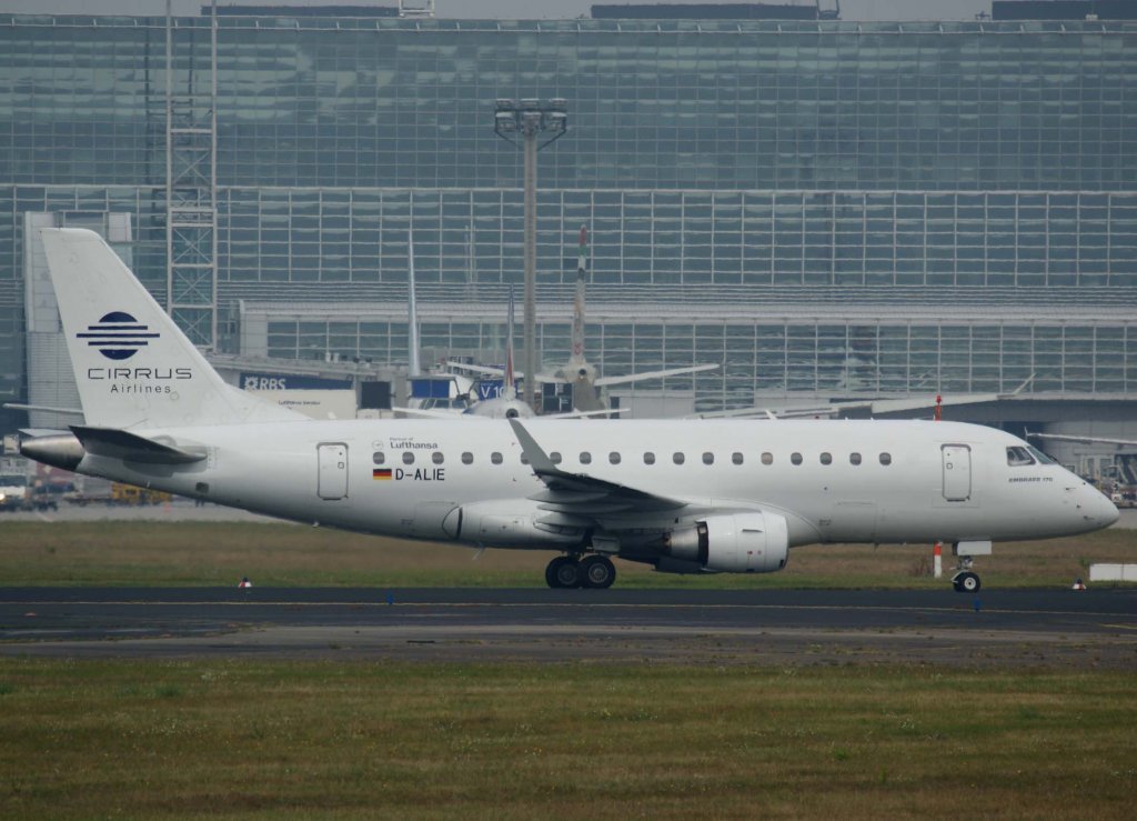 Cirrus Airlines, D-ALIE, Embraer ERJ-170 ST, 2009.09.16, FRA-EDDF, Frankfurt, Germany