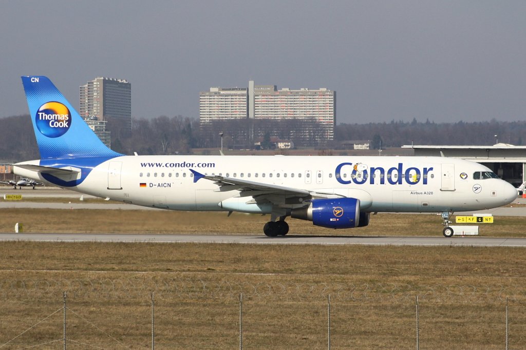 Condor Berlin 
Airbus A320-214 
D-AICN
STR Stuttgart [Echterdingen], Germany
26.02.11