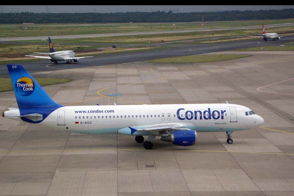 Condor-Berlin, D-AICC, Airbus A 320-200, 2007.07.06, DUS, Dsseldorf, Germany
