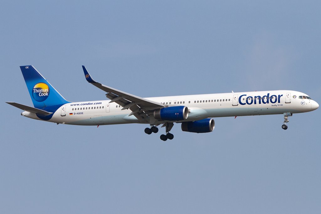 Condor, D-ABOE, Boeing, B757-330, 14.04.2012, FRA, Frankfurt, Germany 




