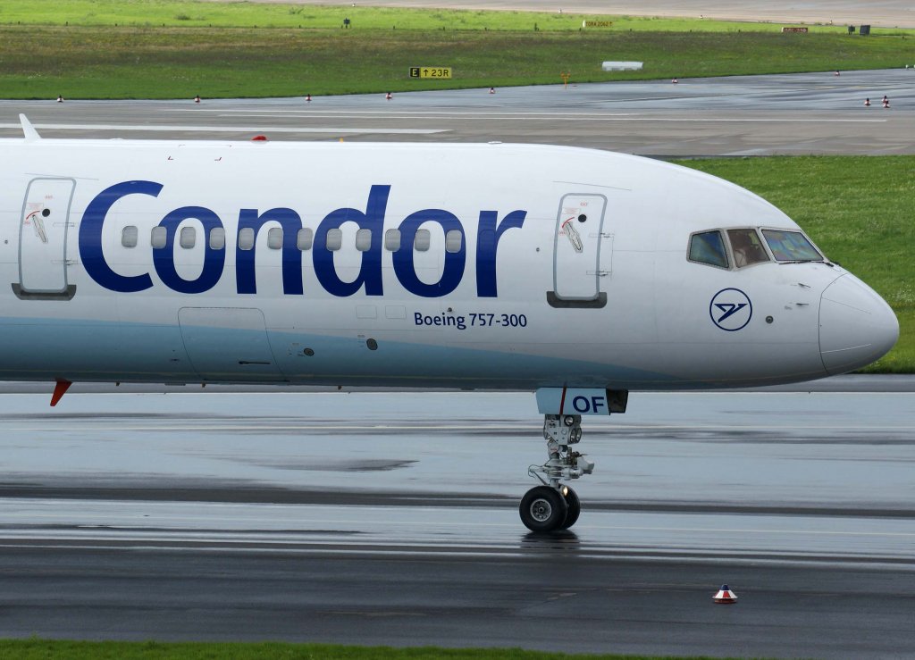 Condor, D-ABOF, Boeing 757-300 WL, 2010.08.28, DUS-EDDL, Dsseldorf, Germany 

