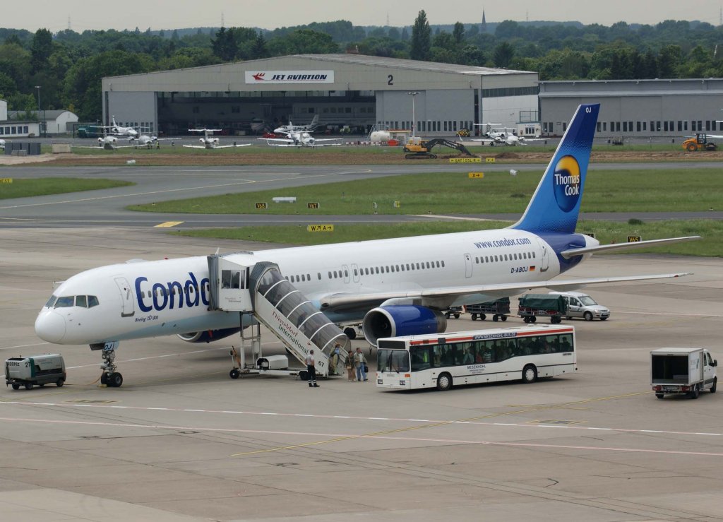 Condor, D-ABOJ, Boeing 757-300, 2009.05.13, DUS, Dsseldorf, Germany