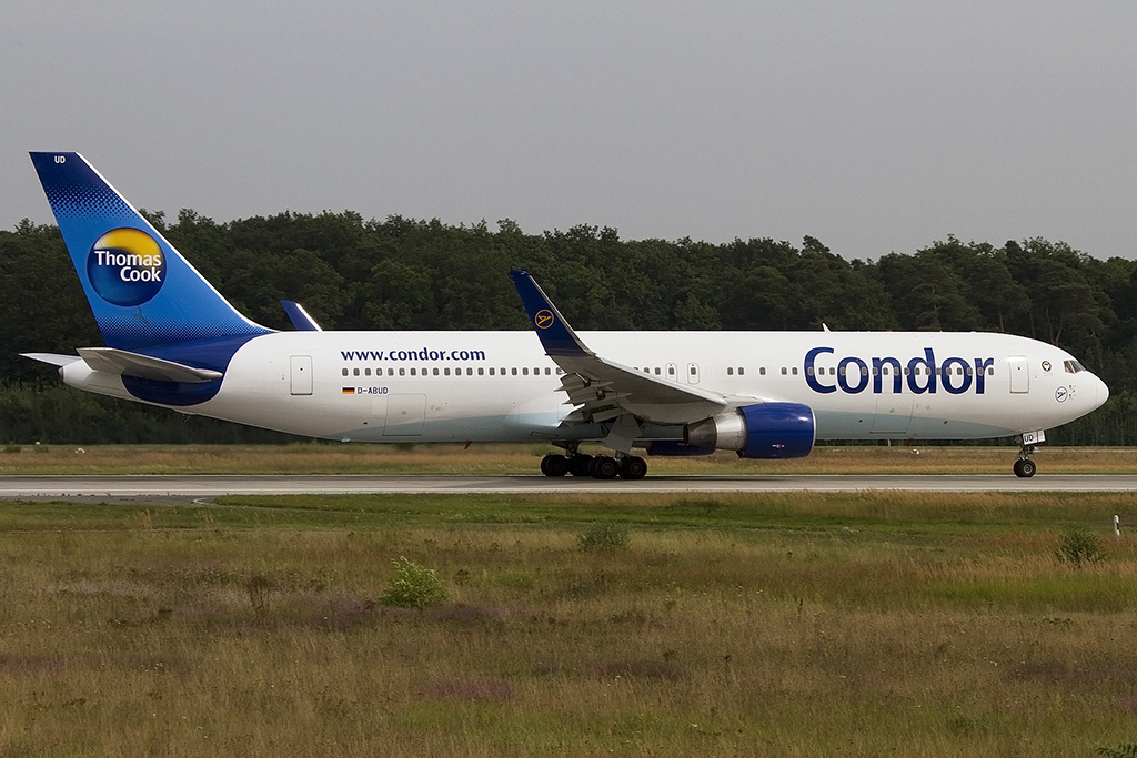 Condor, D-ABUD, Boeing, B767-330, 21.08.2012, FRA, Frankfurt, Germany 


