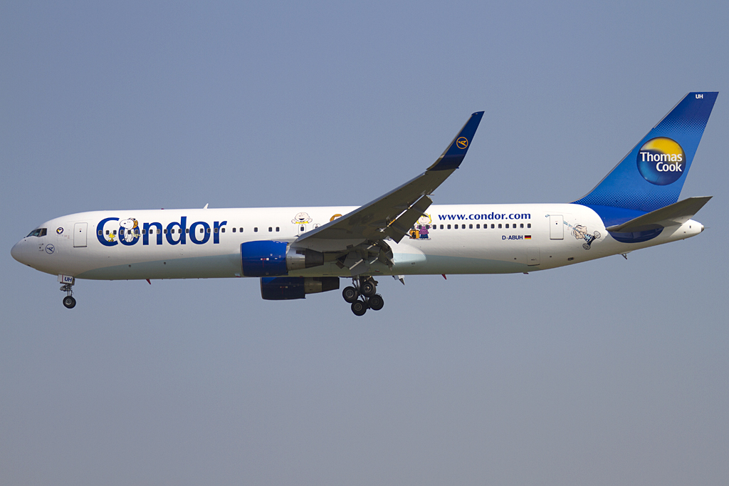 Condor, D-ABUH, Boeing, B767-330ER, 24.06.2010, FRA, Frankfurt, Germany 


