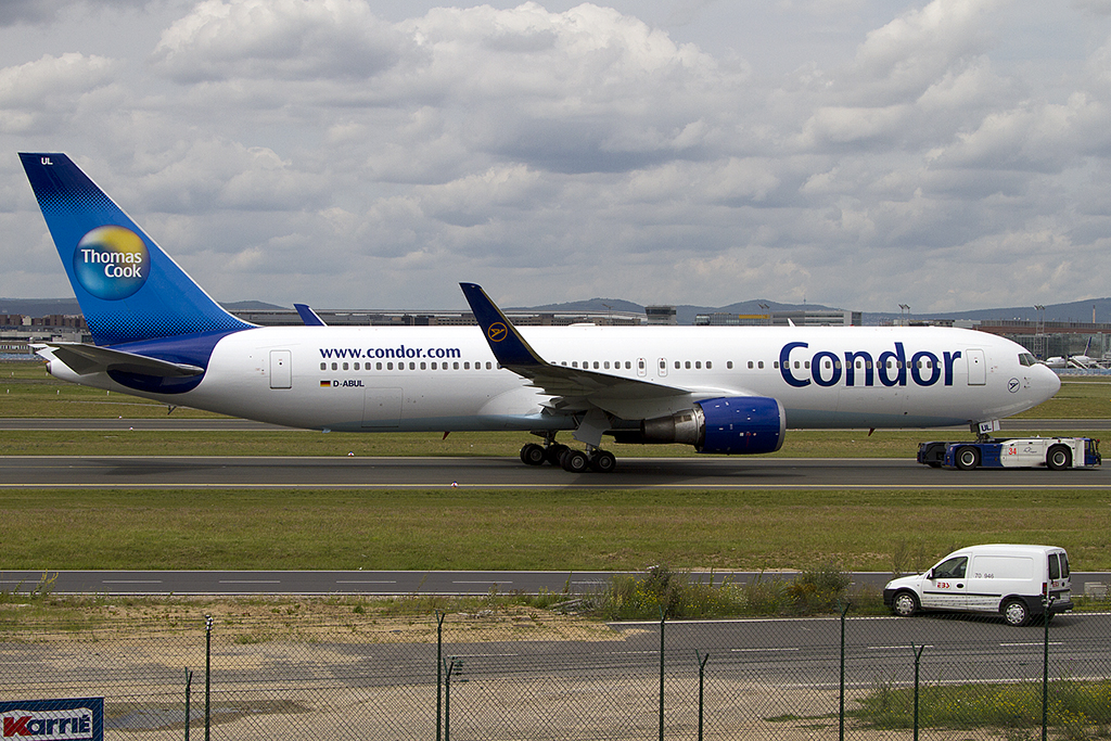 Condor, D-ABUL, Boeing, B767-31B-ER, 18.07.2012, FRA, Frankfurt, Germany 





