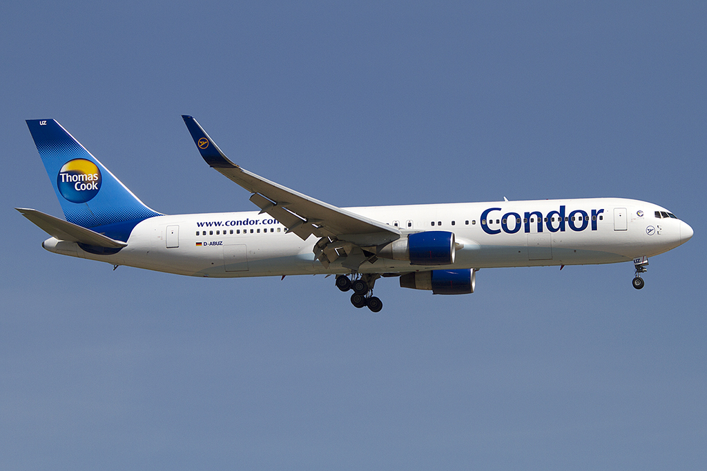Condor, D-ABUZ, Boeing, B767-330ER, 26.05.2012, FRA, Frankfurt, Germany



