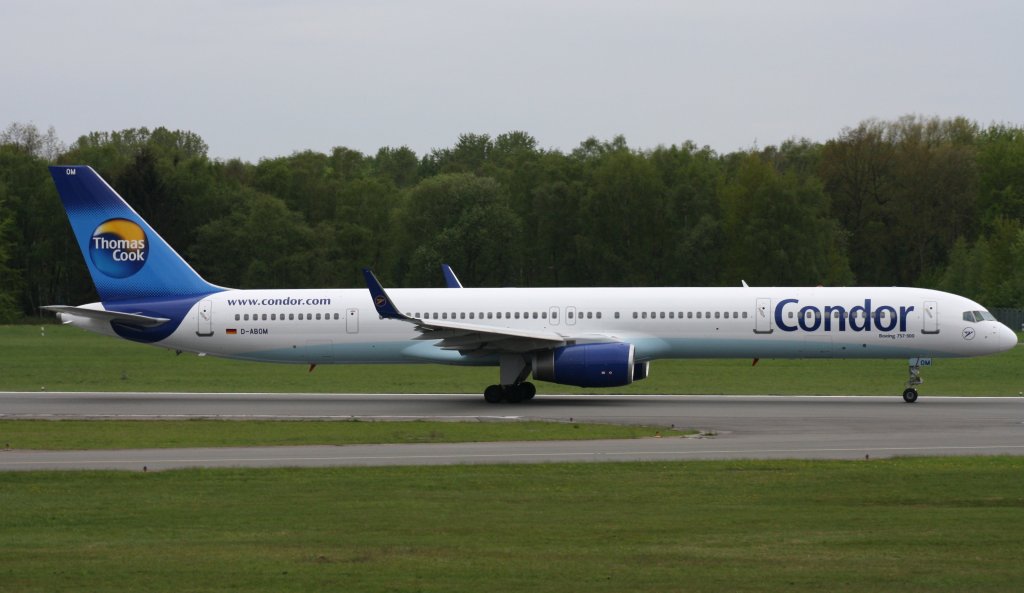 Condor,D-ABOM,(c/n29922),Boeing 757-330,06.05.2012,HAM-EDDH,Hamburg,Germany