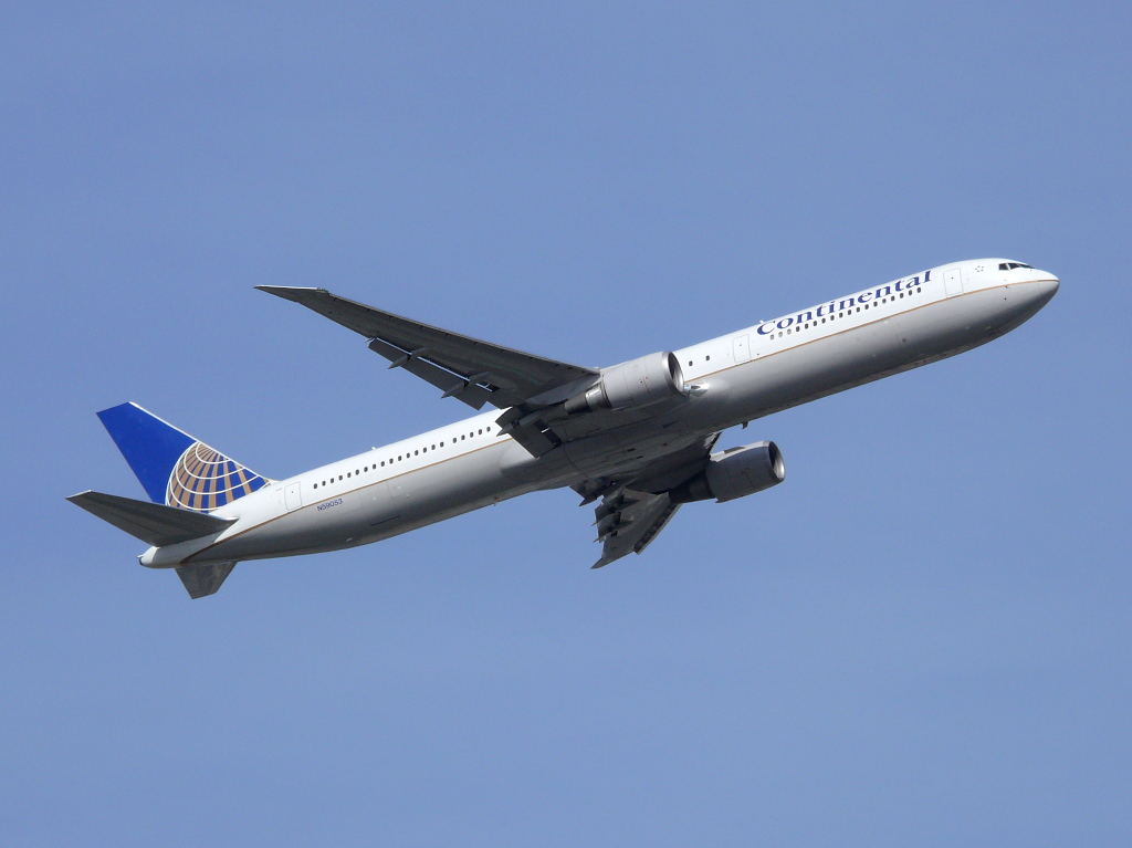 Continental; N-59053; Boeing 767-424; Flughafen Frankfurt/Main. 09.04.2010.