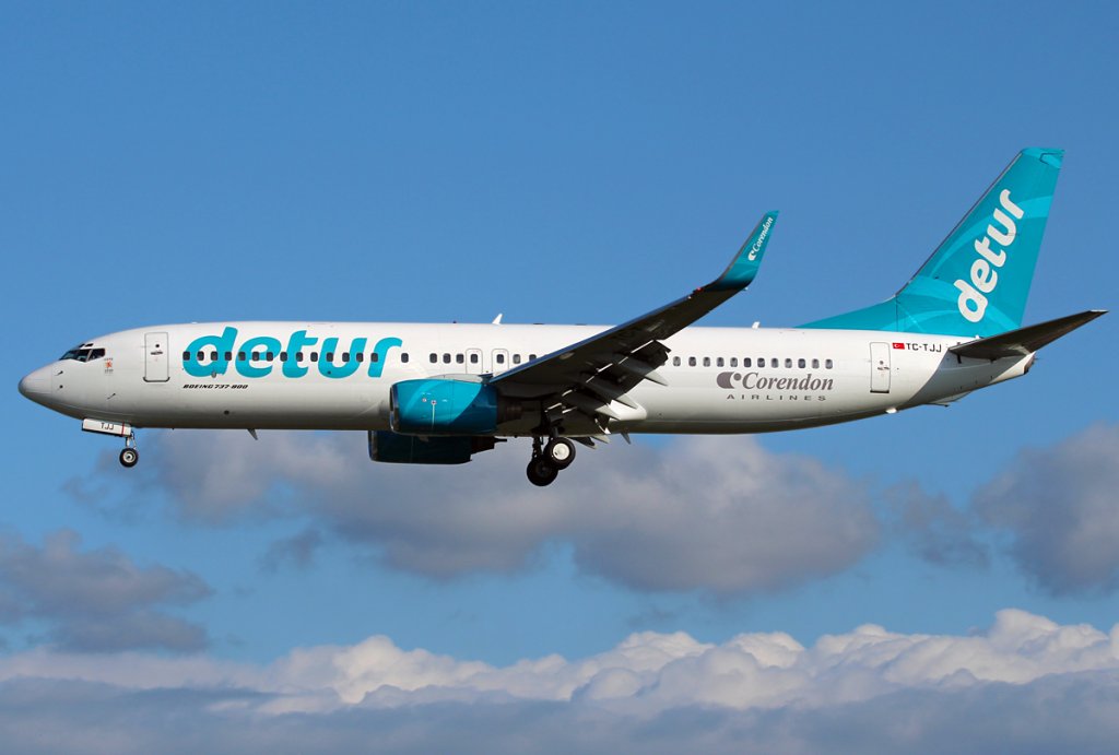 Corendon Airlines Boeing 737-8S3 TC-TJJ, aufgenommen am 4.5.2013