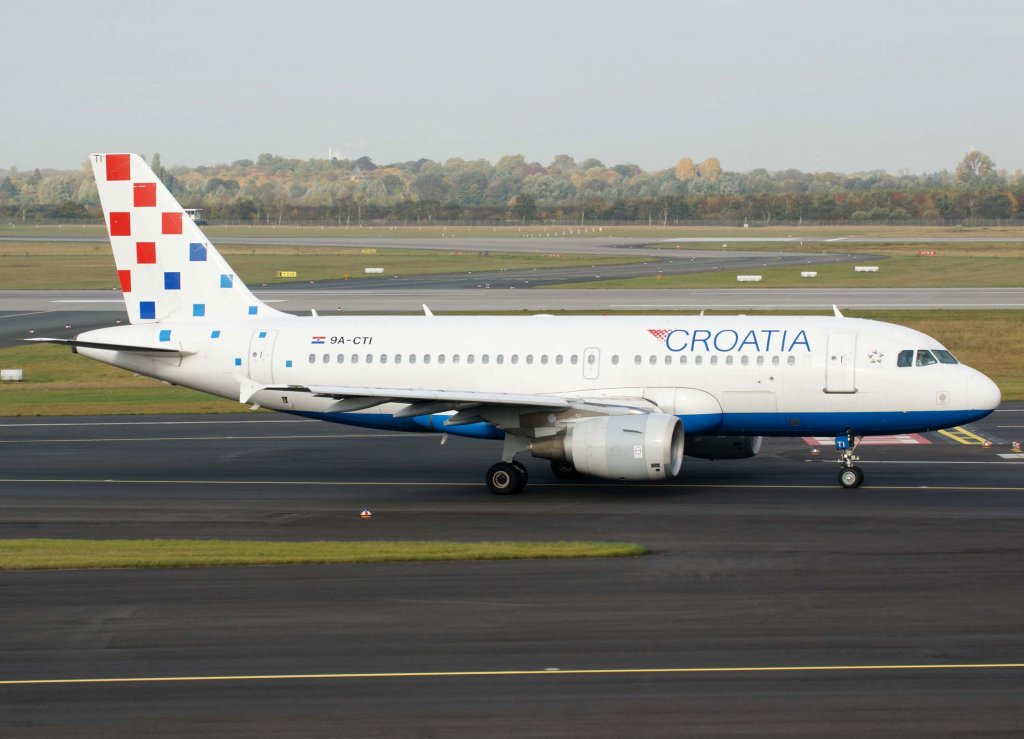 Croatia Airlines, 9A-CTI  Vukovar , Airbus, A 319-100, 2009.10.24, DUS, Dsseldorf, Germany