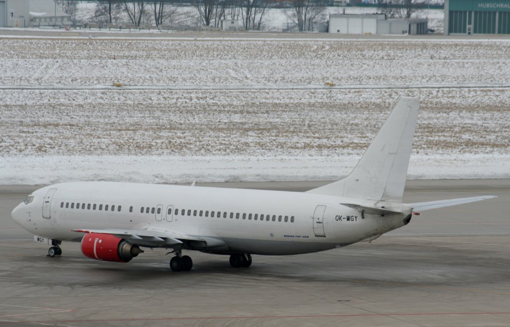 CSA Boeing B 737-436 OK-WGY am 10.03.2010 auf dem Flughafen Stuttgart