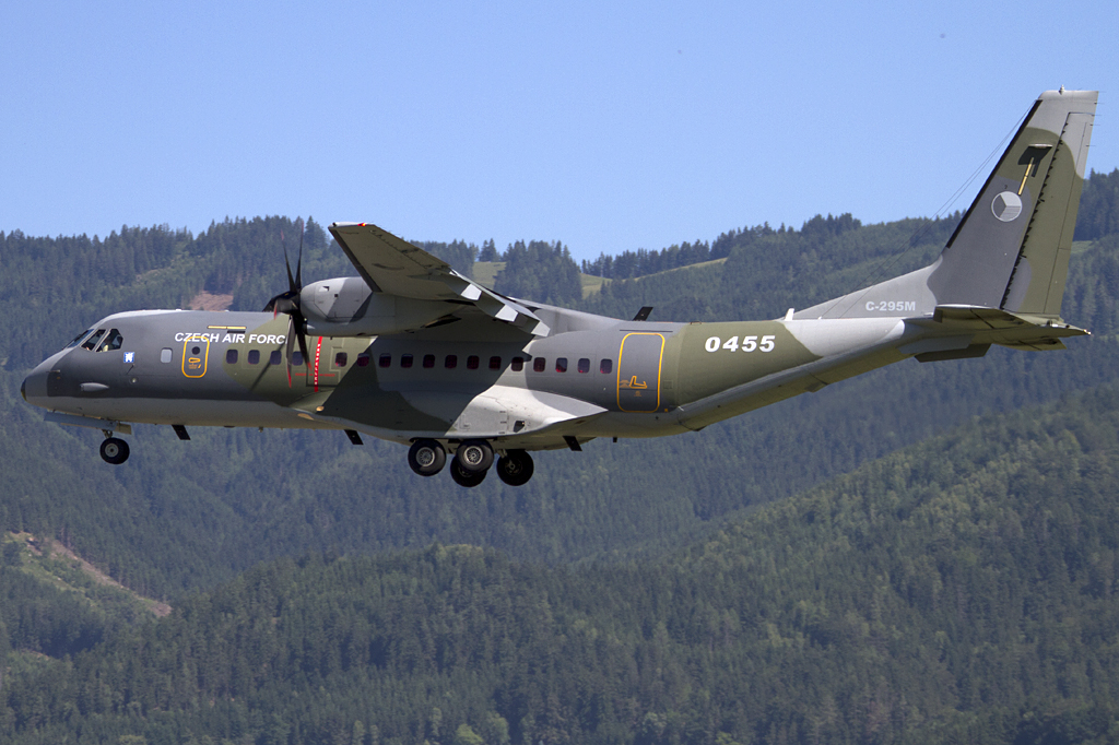 Czech - Air Force, 0455, Casa, C-295M, 29.06.2011, LOXZ, Zeltweg, Austria



