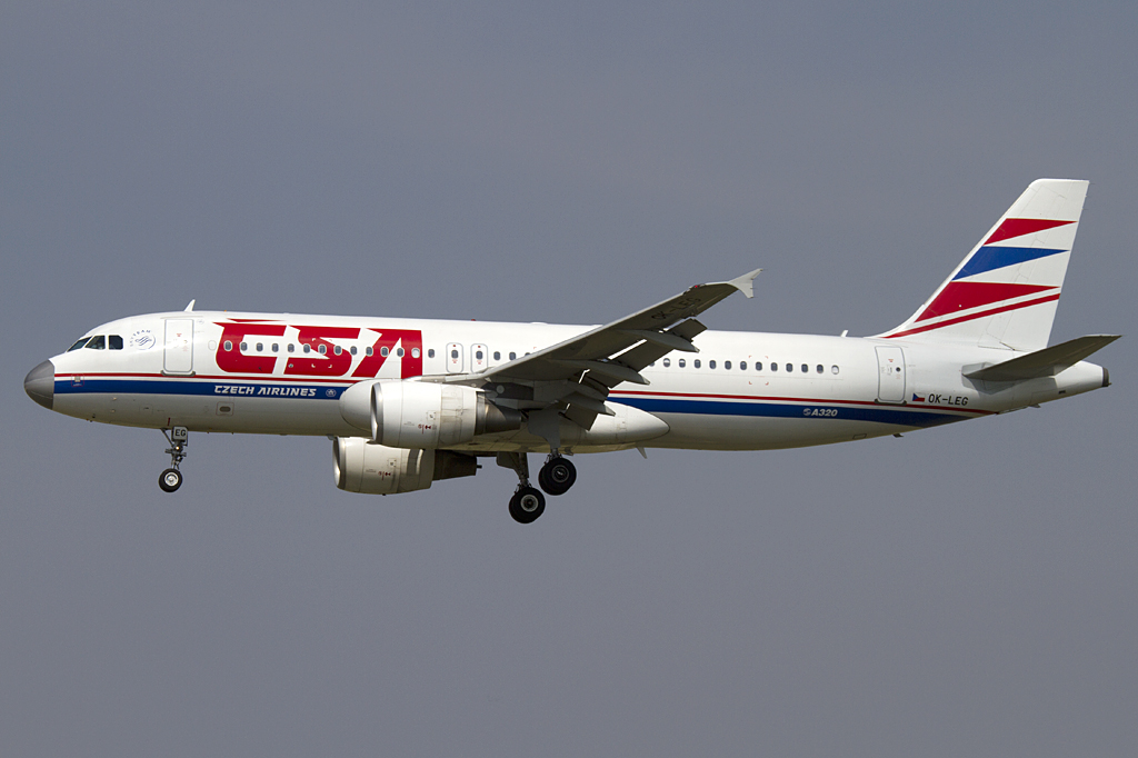 Czech Airlines, OK-LEG, Airbus, A320-216, 06.09.2010, BCN, Barcelona, Spain 




