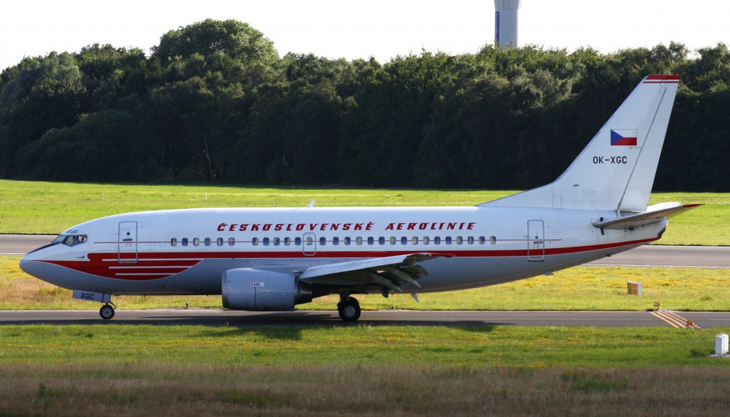 Czech Airlines,OK-XGC,(c/n26541),Boeing 737-55S,12.08.2012,HAM-EDDH,Hamburg,Germany