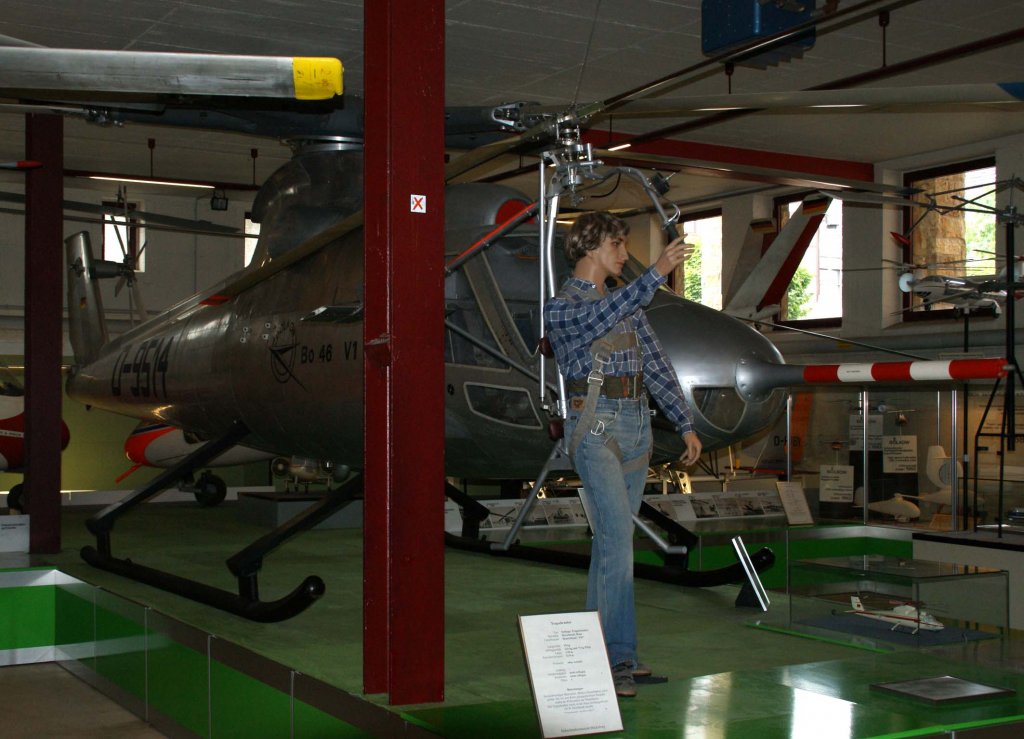 D-9514, Blkow Bo-46 Versuch, D~1964, 26.07.2009, Hubschraubermuseum Bckeburg, Germany 

