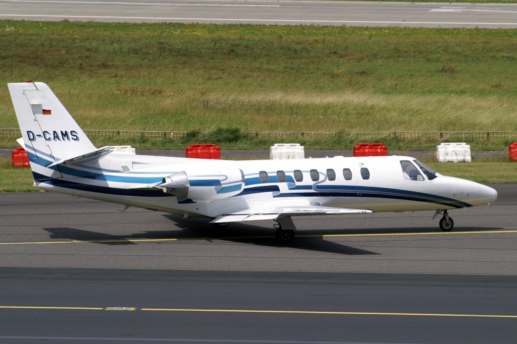 D-CAMS, Cessna 560 Citation V, Triple Alpha Luftfahrt, 2007.07.18, DUS-EDDL, Dsseldorf, Germany

