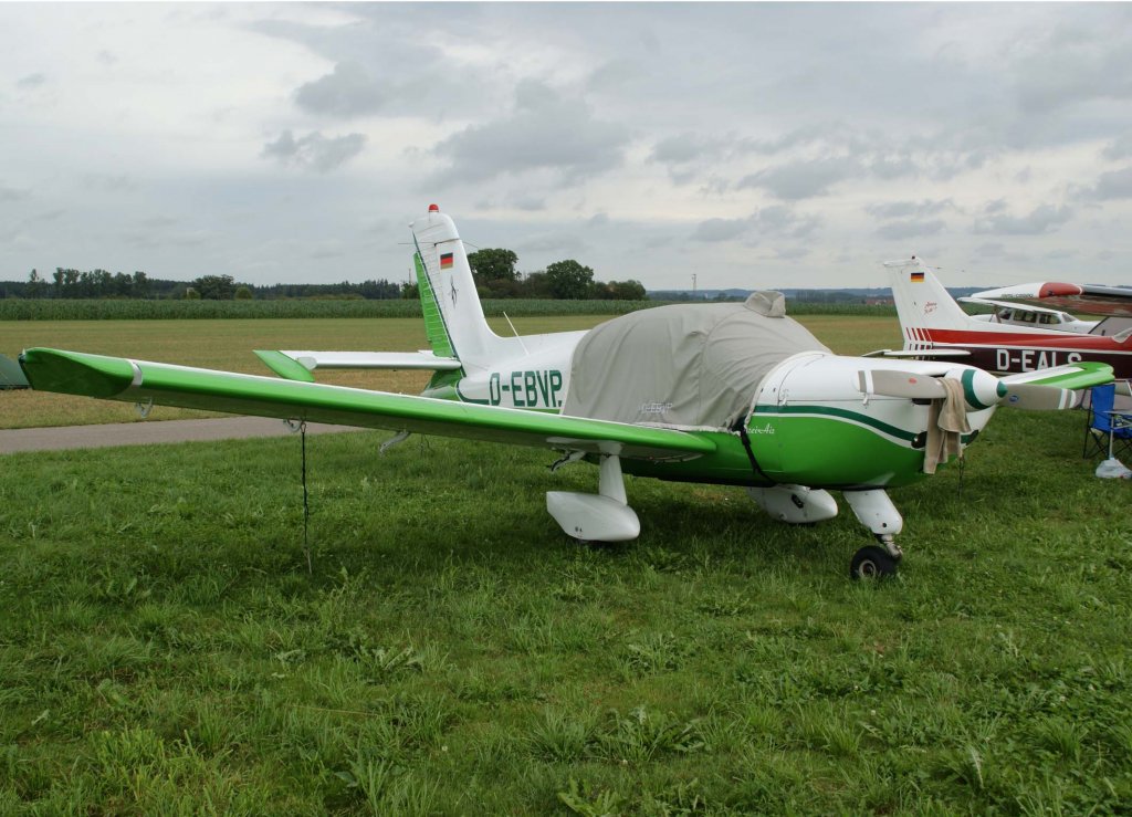 D-EBVP, Morane-Saulnier MS-894 A Minerva 220 GT, 2009.07.17, EDMT, Tannheim (Tannkosh '09), Germany 

