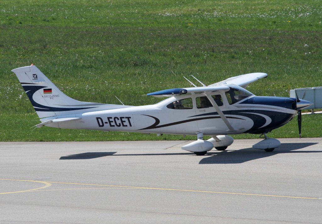D-ECET, Cessna, 182 TC Skylane, 24.04.2013, EDNY-FDH, Friedrichshafen, Germany