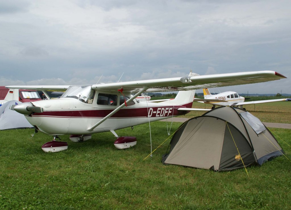D-EDFF, Cessna F 172 H Skyhawk, 2009.07.17, EDMT, Tannheim (Tannkosh 2009), Germany