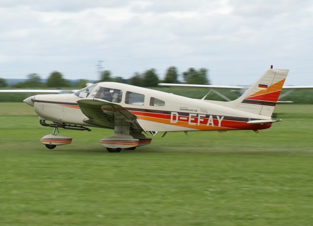 D-EFAY, Piper PA-28-161 Warrior II, 2009.07.19, EDMT, Tannheim (Tannkosh 2009), Germany