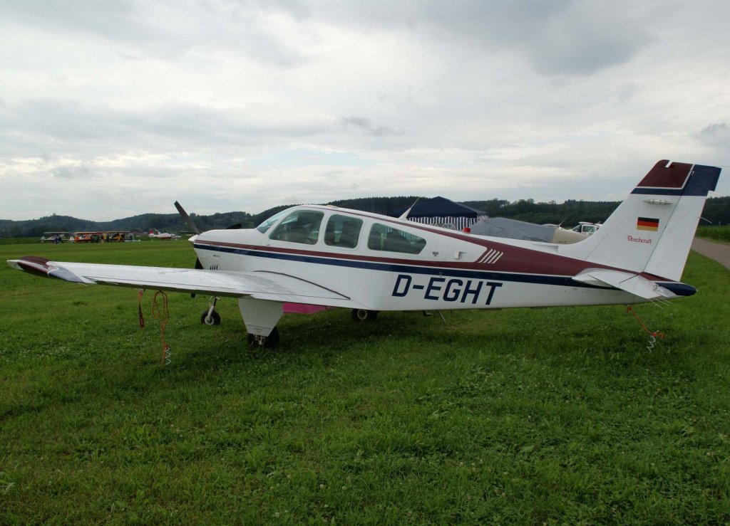 D-EGHT, Beechcraft F-33 A Bonanza, 2009.07.17, EDMT, Tannheim (Tannkosh 2009), Germany