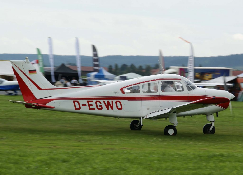 D-EGWO, Beechcraft A-23 Musketeer, 2009.07.17, EDMT, Tannheim (Tannkosh 2009), Germany
