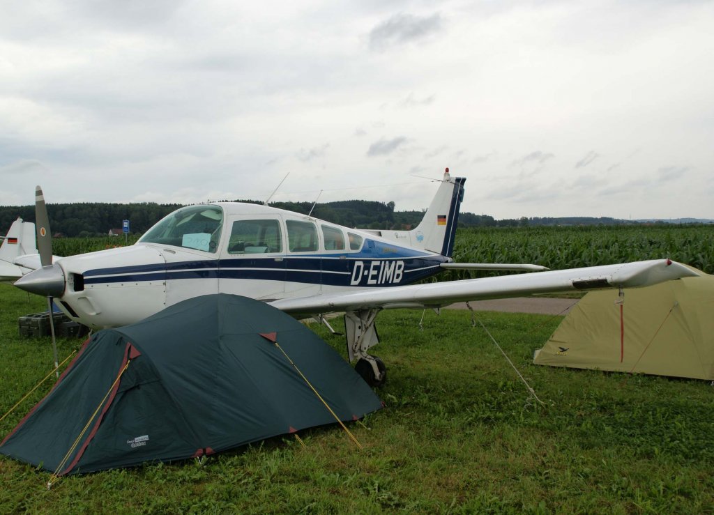 D-EIMB, Beechcraft C-24 R Sierra 200, 2009.07.17, EDMT, Tannheim (Tannkosh 2009), Germany