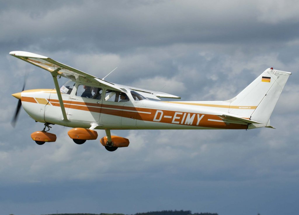 D-EIMY, Cessna F 172 N Skyhawk II, 2009.07.19, EDMT, Tannheim (Tannkosh 2009), Germany