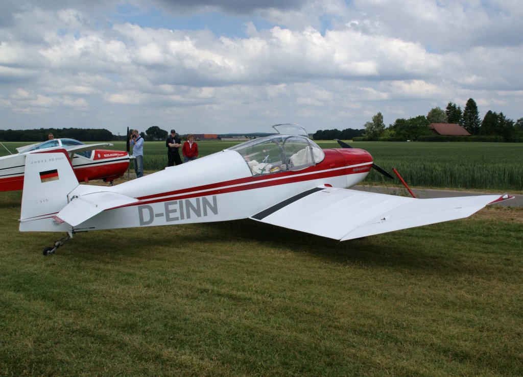 D-EINN, Jodel DR-1050 Ambassadeur, 2009.05.31, EDLG, Goch Asperden, Germany