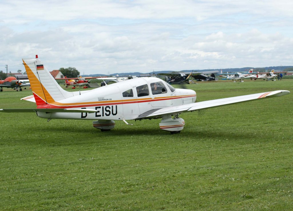 D-EISU, Piper PA-28-161 Warrior II, 2009.07.19, EDMT, Tannheim (Tannkosh 2009), Germany