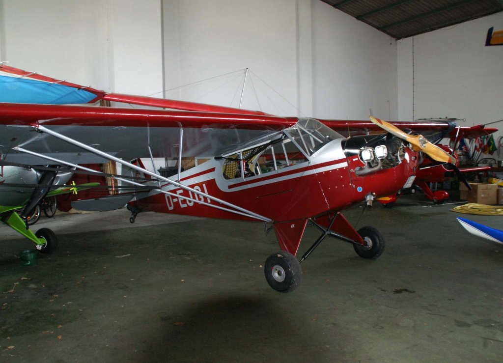 D-EJGI, Piper J-3 C-65 Club, 2009.04.05, EDMT, Tannheim, Germany