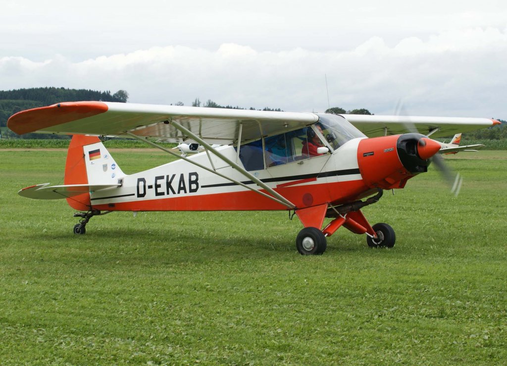 D-EKAB, Piper PA-18-135 Super Cub, 2009.07.19, EDMT, Tannheim (Tannkosh 2009), Germany