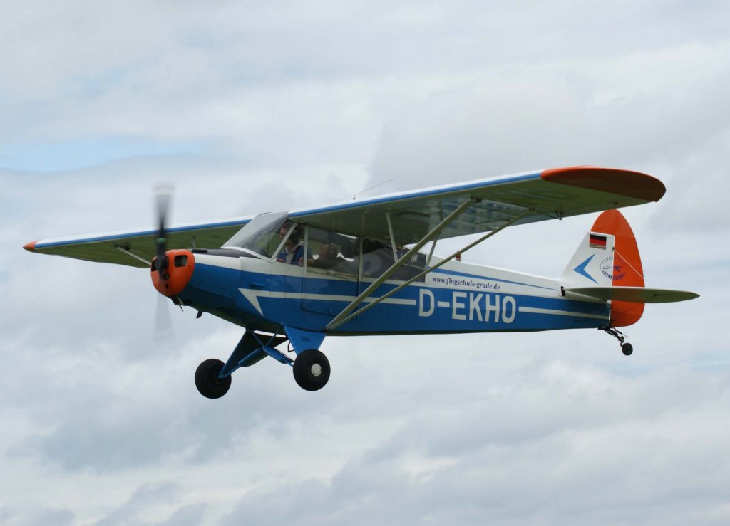D-EKHO, Piper PA-18-135 Super Cub, 2009.07.19, EDMT, Tannheim (Tannkosh 2009), Germany