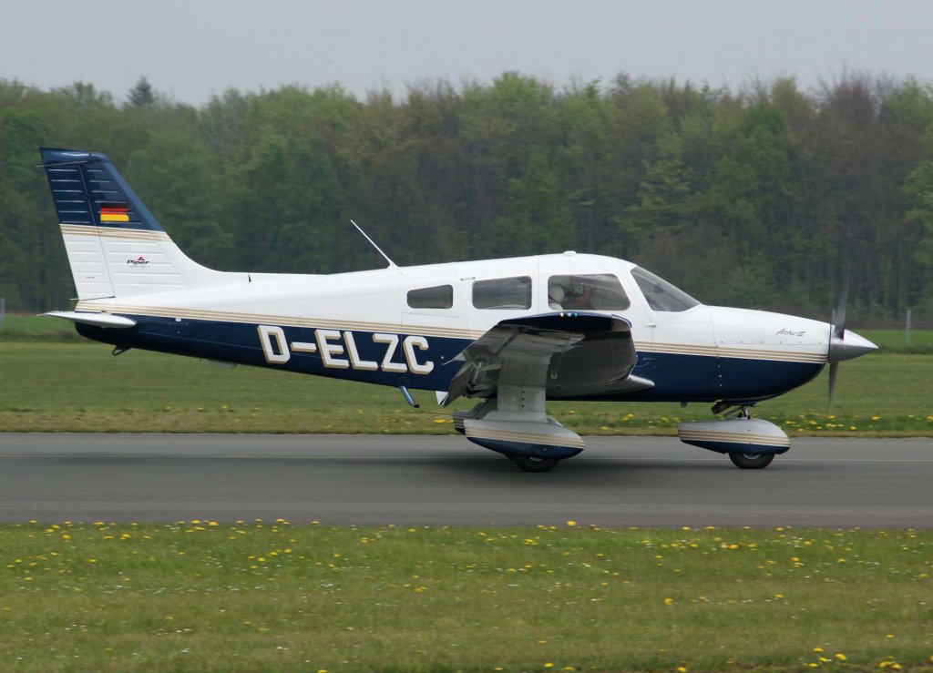 D-ELZC, Piper PA-28-181 Archer III, 2009.04.19, EDLD, Dinslaken (Schwarze Heide), Germany